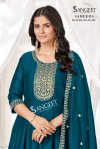 Sameera By Sangeet Vichitra Blooming Silk Kurti With Bottom Dupatta